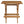 Vienna Outdoor Patio Teak Wood Side Table by Modway