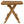 Vienna Outdoor Patio Teak Wood Side Table by Modway