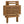Vienna Outdoor Patio Teak Wood Side Table by Modway