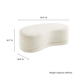 Nimbus 48" Upholstered Ottoman Bench by Modway