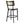Caledonia Wood Bar Stools Set of 2 by Modway