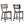 Caledonia Wood Counter Stools Set of 2 by Modway