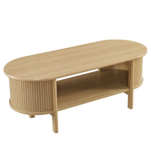 Cadence Coffee Table by Modway Mid-Century Modern Rubberwood
