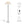 Illusion Marble Dome Floor Lamp by Modway