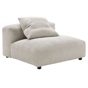 Solace 4-Piece Modular Corduroy Upholstered Sectional Sofa by Modway