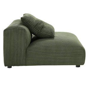 Solace 3-Piece Modular Corduroy Upholstered Sofa by Modway