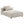 Solace 2-Piece Modular Corduroy Upholstered Sectional Sofa with Chaise