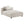 Solace 2-Piece Modular Upholstered Fabric Sectional Sofa with Chaise by Modway