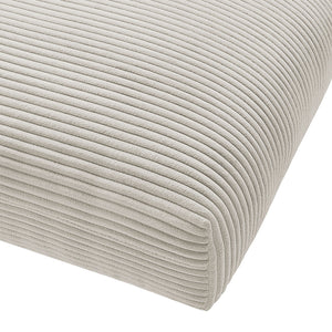 Solace Modular Corduroy Upholstered Ottoman by Modway