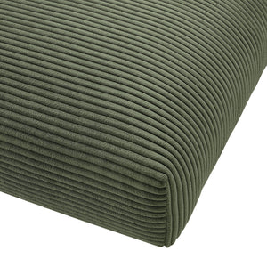 Solace Modular Corduroy Upholstered Ottoman by Modway