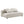 Solace 2-Piece Modular Upholstered Fabric Sectional Sofa with Chaise by Modway