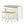Farmstead 3-Piece Kitchen Island and Stool Set by Modway