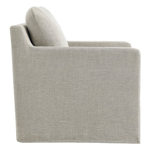 Serene Fabric Slipcovered Swivel Armchair by Modway