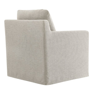 Serene Fabric Slipcovered Swivel Armchair by Modway