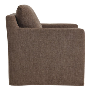 Serene Fabric Slipcovered Swivel Armchair by Modway