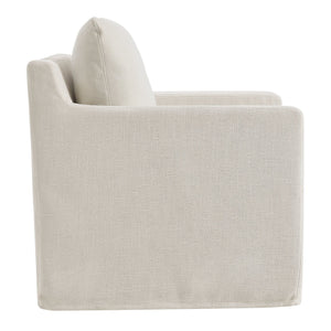 Serene Fabric Slipcovered Swivel Armchair by Modway