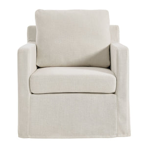 Serene Fabric Slipcovered Swivel Armchair by Modway