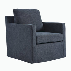 Serene Fabric Slipcovered Swivel Armchair by Modway