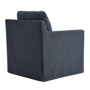 Serene Fabric Slipcovered Swivel Armchair by Modway