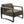 Sauve Outdoor Patio Aluminum and Fabric Armchair by Modway