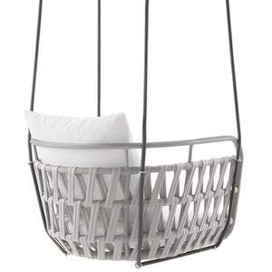 Kaliah Outdoor Patio Aluminum Swing Chair by Modway