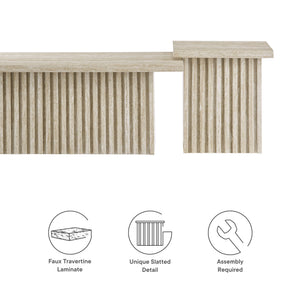 Render Nesting Coffee Tables Set of 2 by Modway