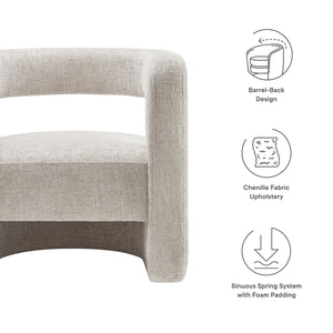 Jaylin Upholstered Chenille Accent Chair by Modway