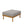 Wren Outdoor Patio Teak Wood Ottoman By Modway