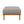 Wren Outdoor Patio Teak Wood Ottoman By Modway