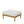 Wren Outdoor Patio Teak Wood Ottoman By Modway