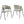 Nella Upholstered Heathered Chenille Dining Chairs Set of 2 by Modway