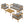 Wren 4-Piece Outdoor Patio Teak Wood Furniture Set by Modway