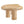Elowen Indoor Outdoor Patio Textured Faux Travertine Coffee Table
