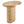 Elowen Indoor Outdoor Patio Textured Faux Travertine Side Table