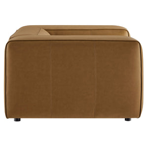 Auren Upholstered Vegan Leather Modular Armchair by Modway
