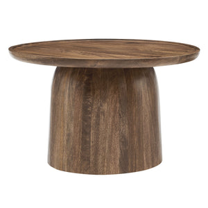 Holloway 30" Round Mango Wood Coffee Table by Modway