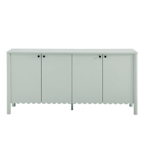 Emmeline 66" 4-Door Scalloped Sideboard Cabinet by Modway