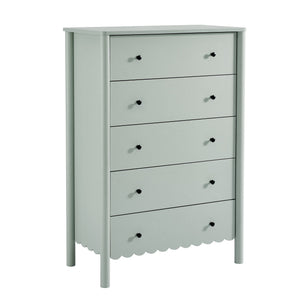 Emmeline Scalloped 5-Drawer Chest by Modway
