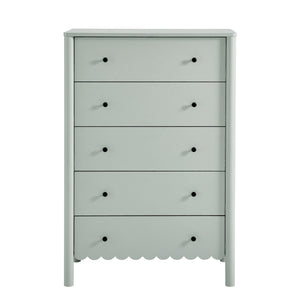 Emmeline Scalloped 5-Drawer Chest by Modway