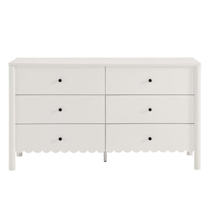 Emmeline Scalloped 6-Drawer Dresser by Modway