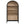 Nolan 1-Piece Wood Storage Cabinet with Arched Glass Doors