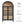 Nolan 1-Piece Wood Storage Cabinet with Arched Glass Doors