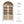 Nolan 1-Piece Wood Storage Cabinet with Arched Glass Doors