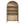 Nolan 1-Piece Wood Storage Cabinet with Arched Glass Doors
