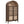 Nolan 1-Piece Wood Storage Cabinet with Arched Glass Doors