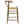 Amish Wood Counter Stool by Modway