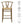Amish Wood Counter Stool by Modway