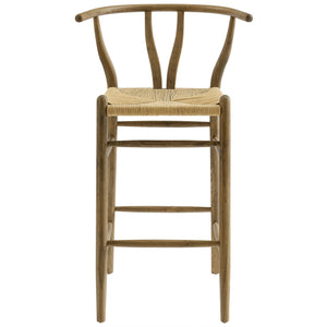 Amish Wood Bar Stool by Modway