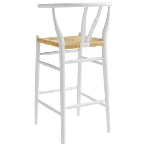 Amish Wood Bar Stool by Modway
