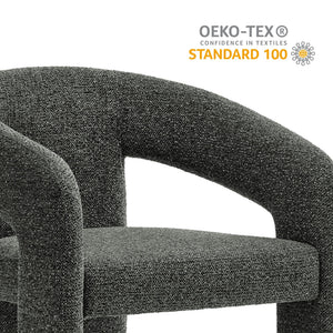 Oslo Barrel Fabric Upholstered Dining Accent Chair by Modway